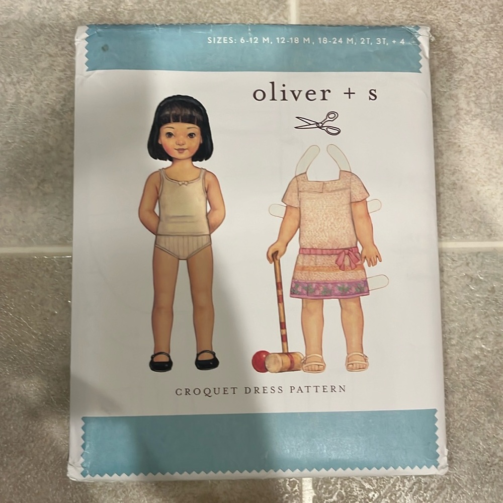 Oliver + S Croquet dress sewing pattern